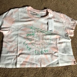 Pura Vida Cropped Shirt